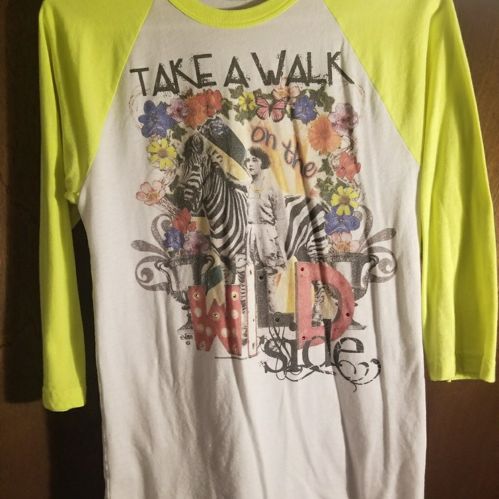 Walk on the Wild Side American Apparel Raglan XS